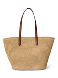 Lauren Ralph Lauren crochet straw large tote bag, UK version