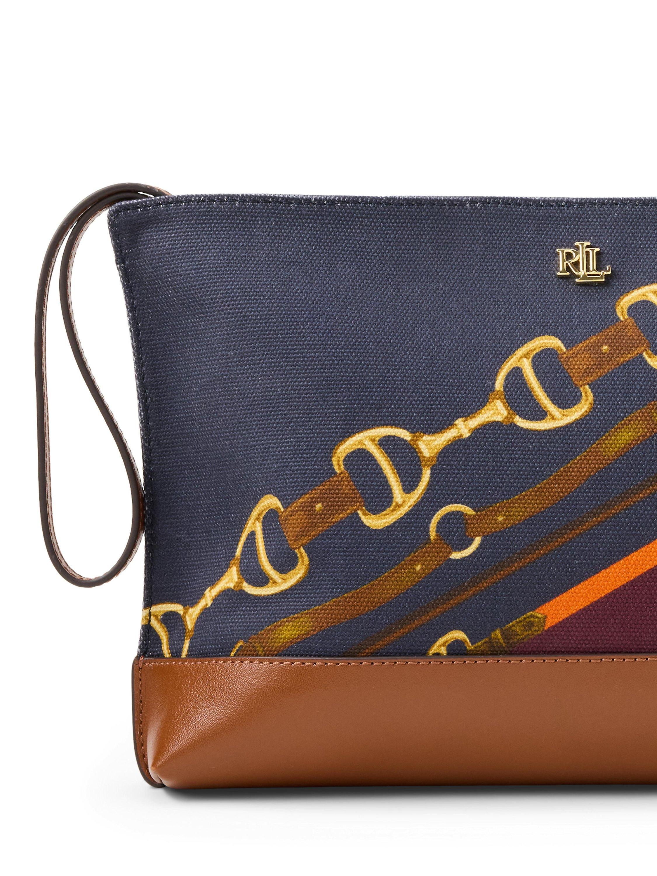 Ralph Lauren large belting print pouch, imported from the UK