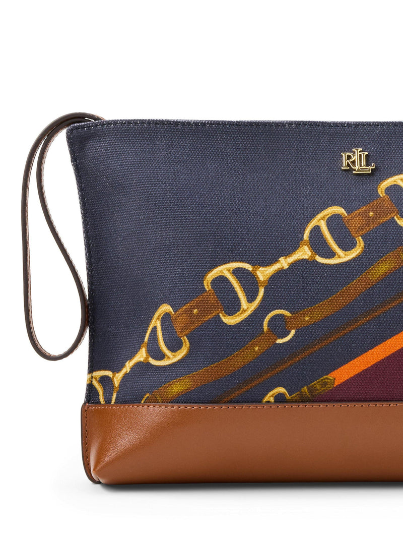 Ralph Lauren large belting print pouch, imported from the UK