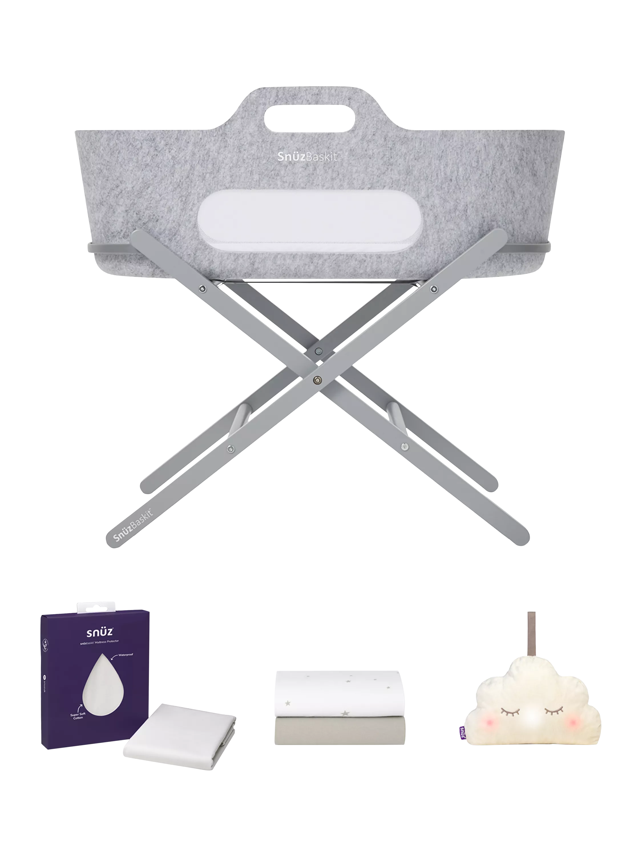 Snüz SnüzBaskit Moses Basket & Accessories Bundle