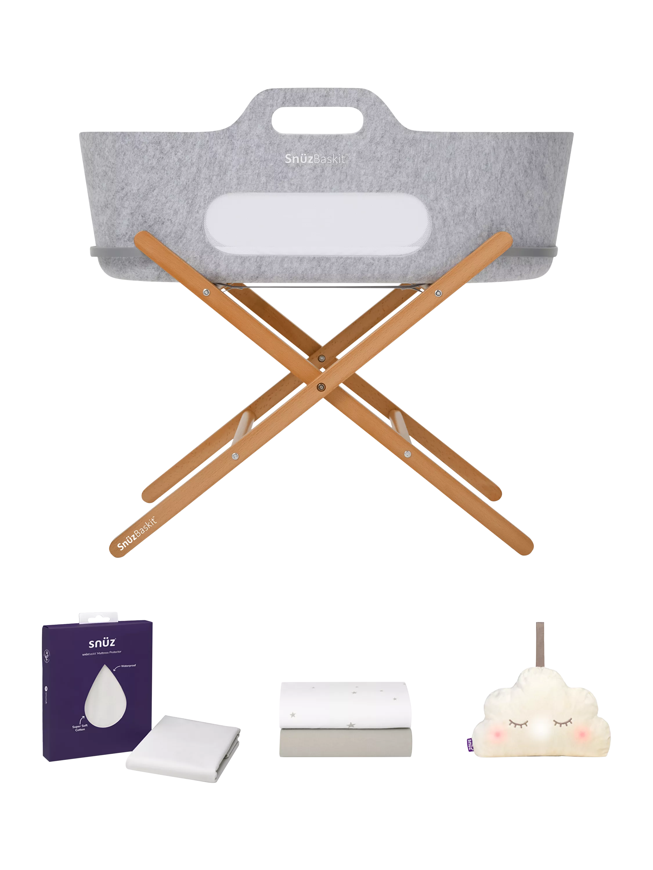 Snüz SnüzBaskit Moses Basket & Accessories Bundle