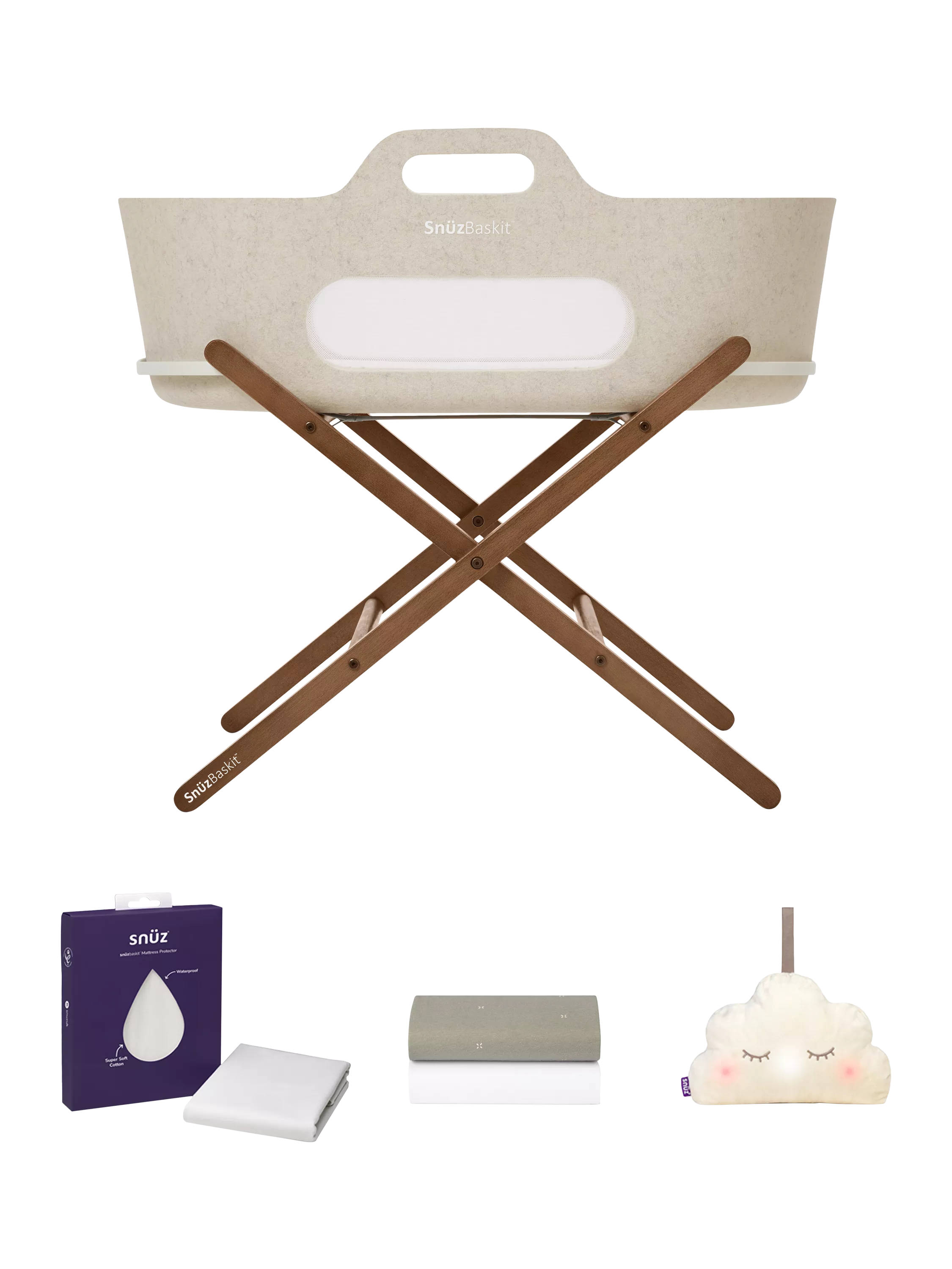 Snüz SnüzBaskit Moses Basket & Accessories Bundle