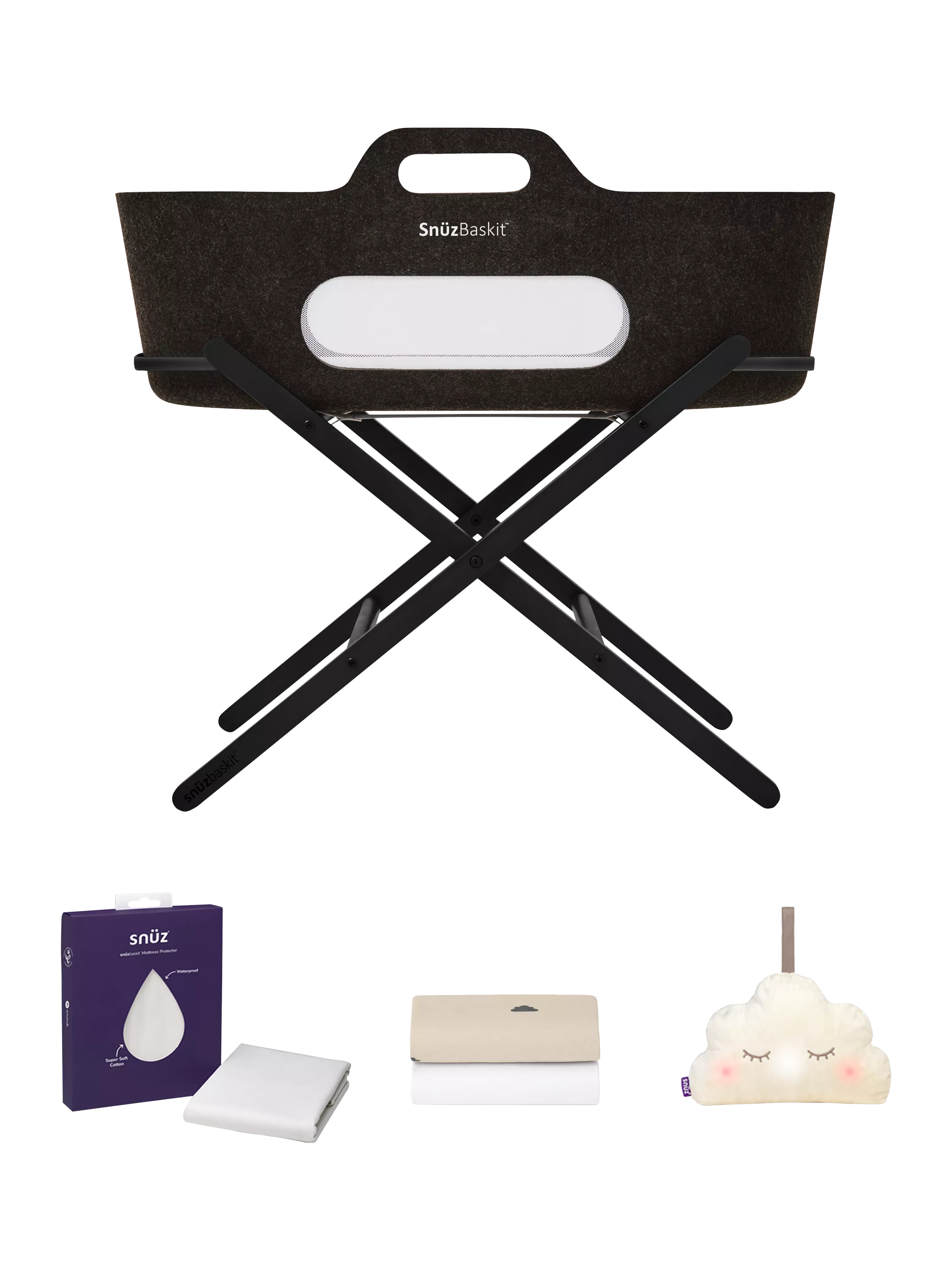 Snüz SnüzBaskit Moses basket bundle with accessories, imported from the UK