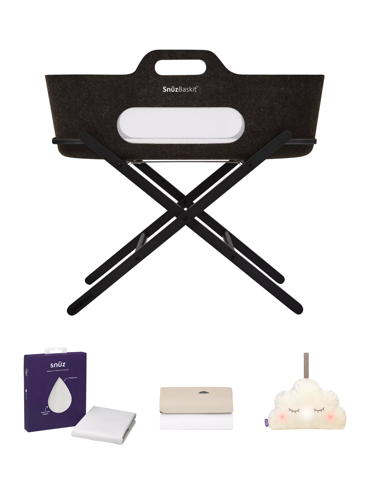 Snüz SnüzBaskit Moses basket bundle with accessories, imported from the UK