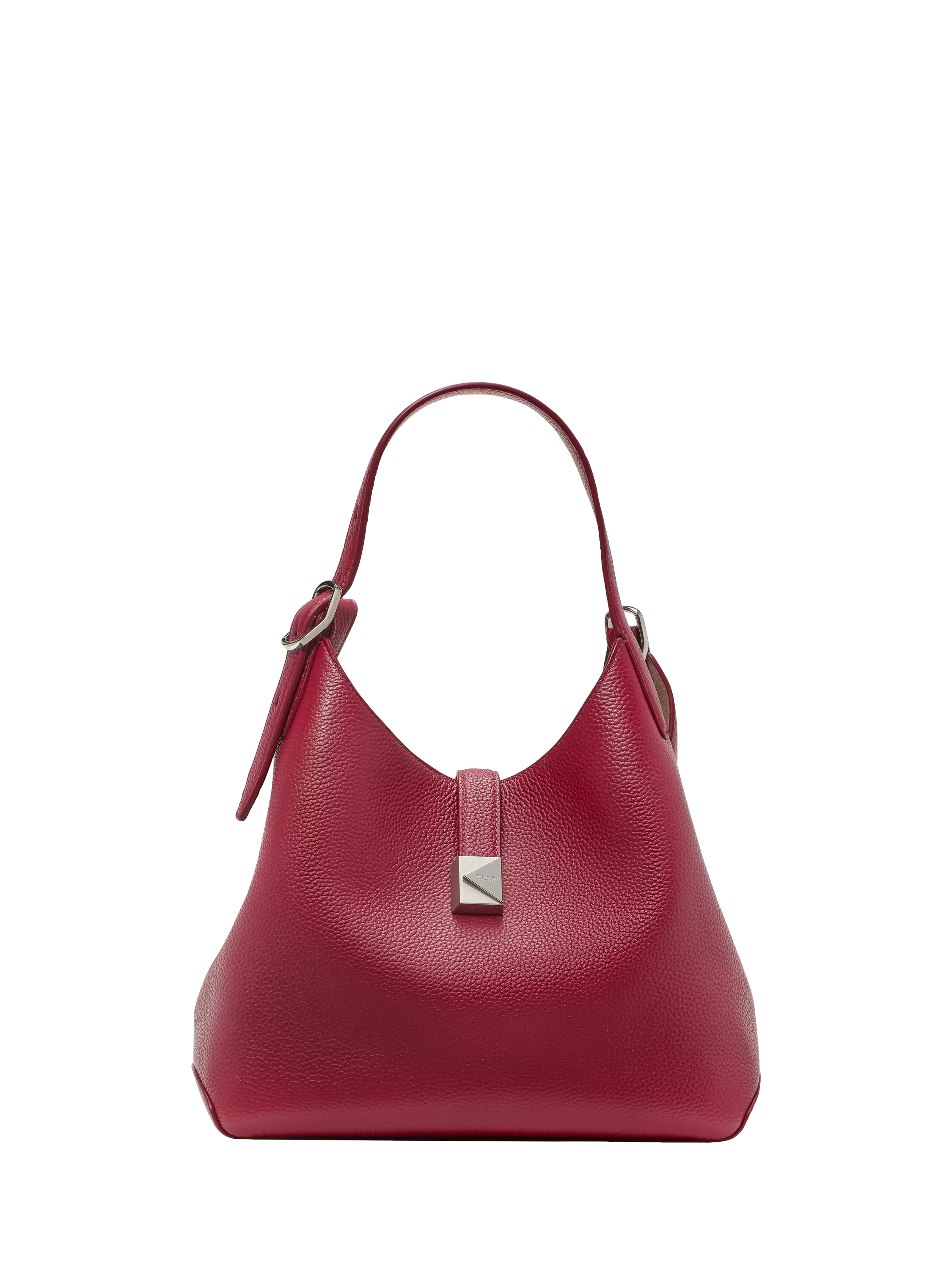 kate spade new york Deco Leather Medium Crossbody Tote Bag, Red Jam