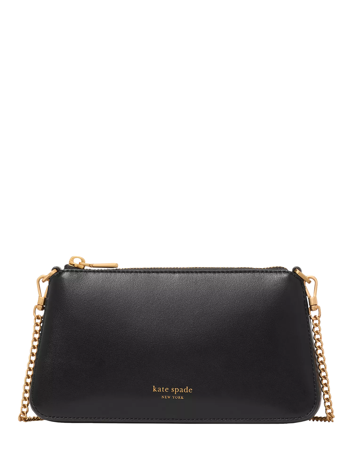 kate spade new york Grace leather pochette black, UK version
