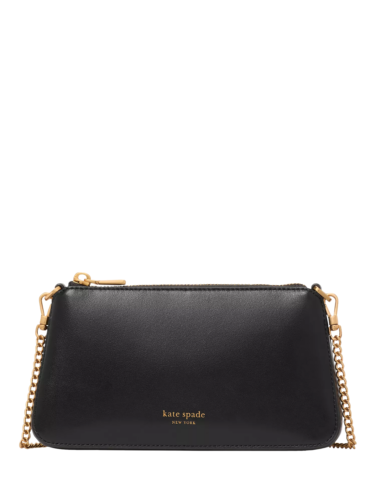 kate spade new york Grace leather pochette black, UK version