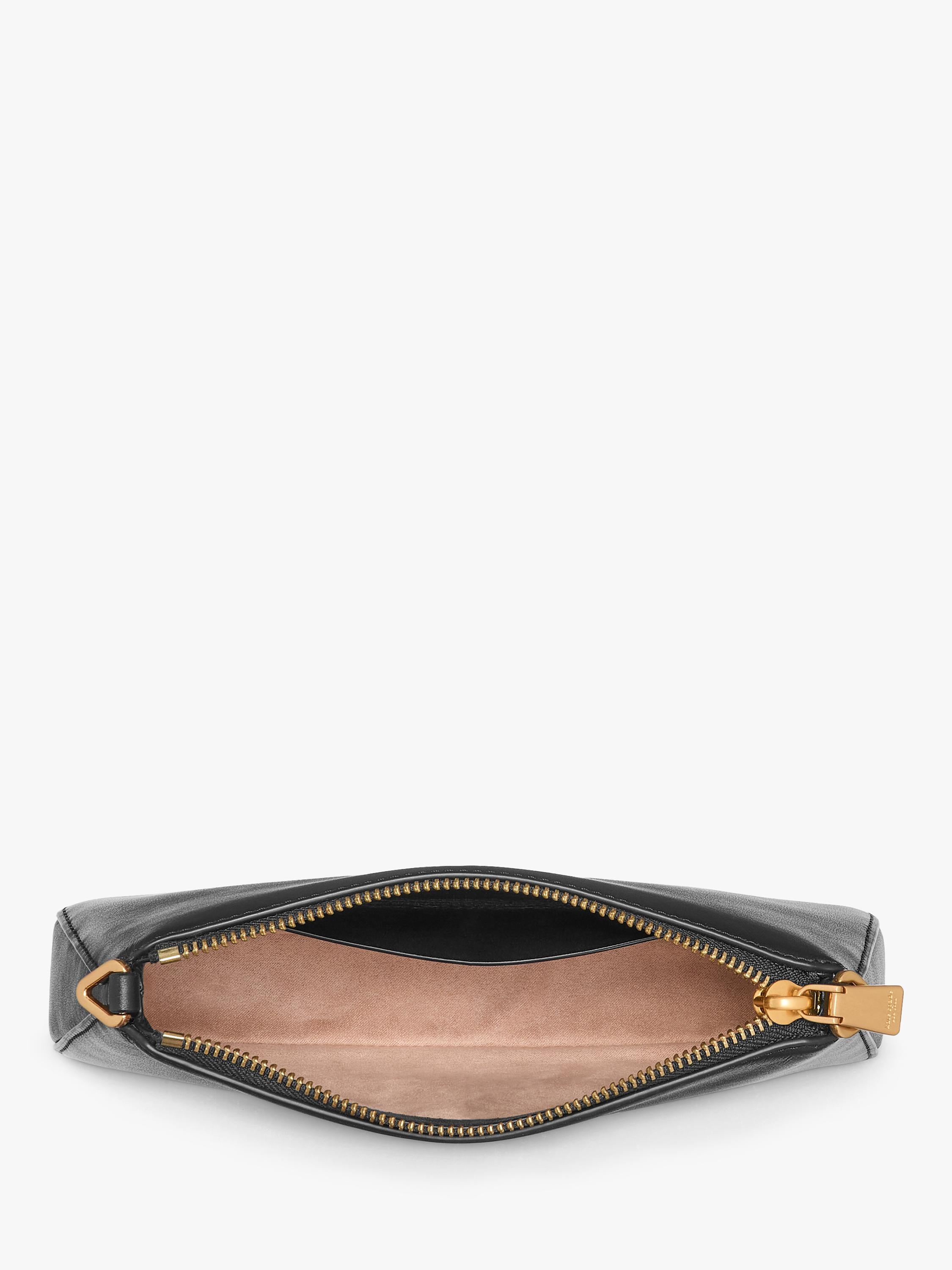 kate spade new york Grace leather pochette black, UK version