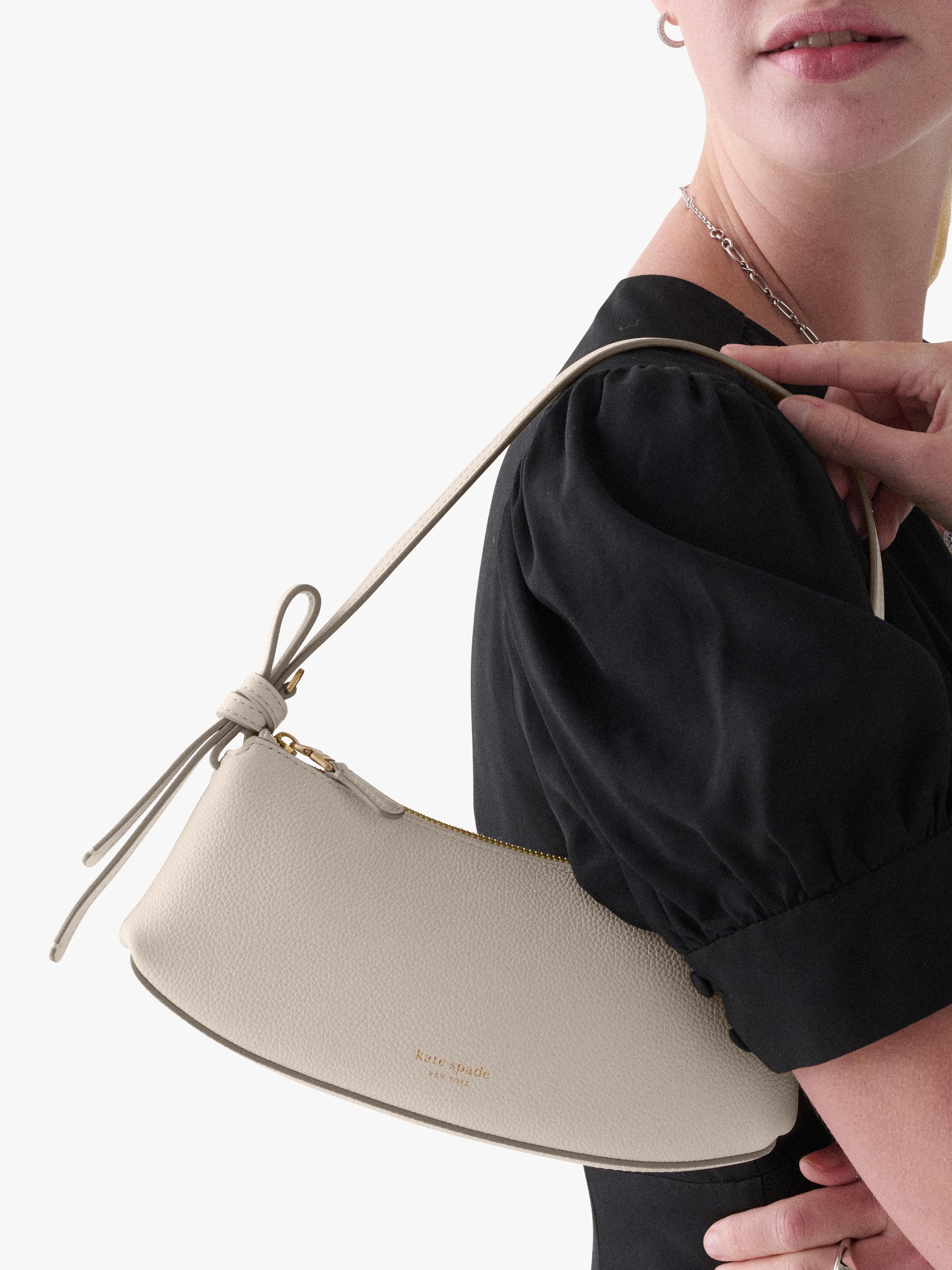 kate spade new york Loop Leather Pochette shoulder bag (British brand)
