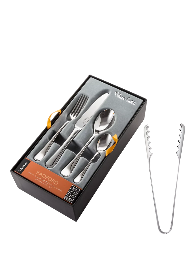 Robert Welch Radford stainless steel ice tongs - British product