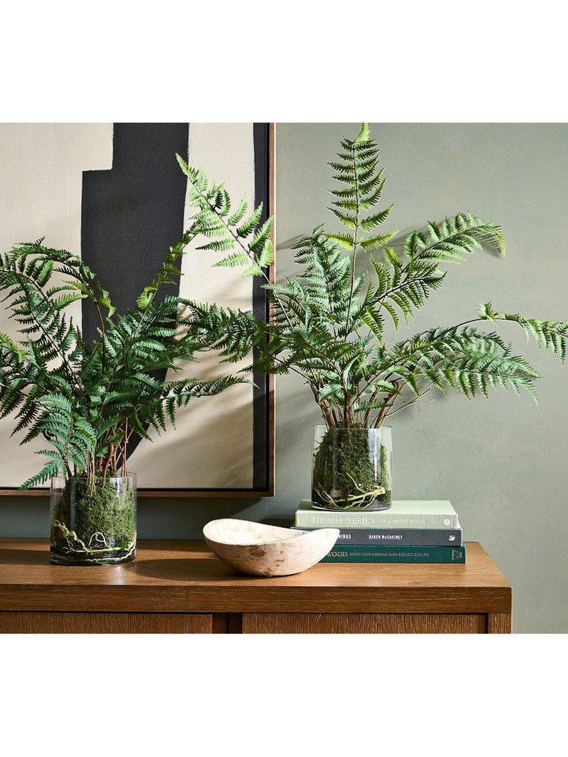 Pottery Barn decorative marble bowl Natural 23cm, imported from the UK