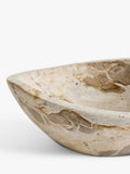 Pottery Barn decorative marble bowl Natural 23cm, imported from the UK