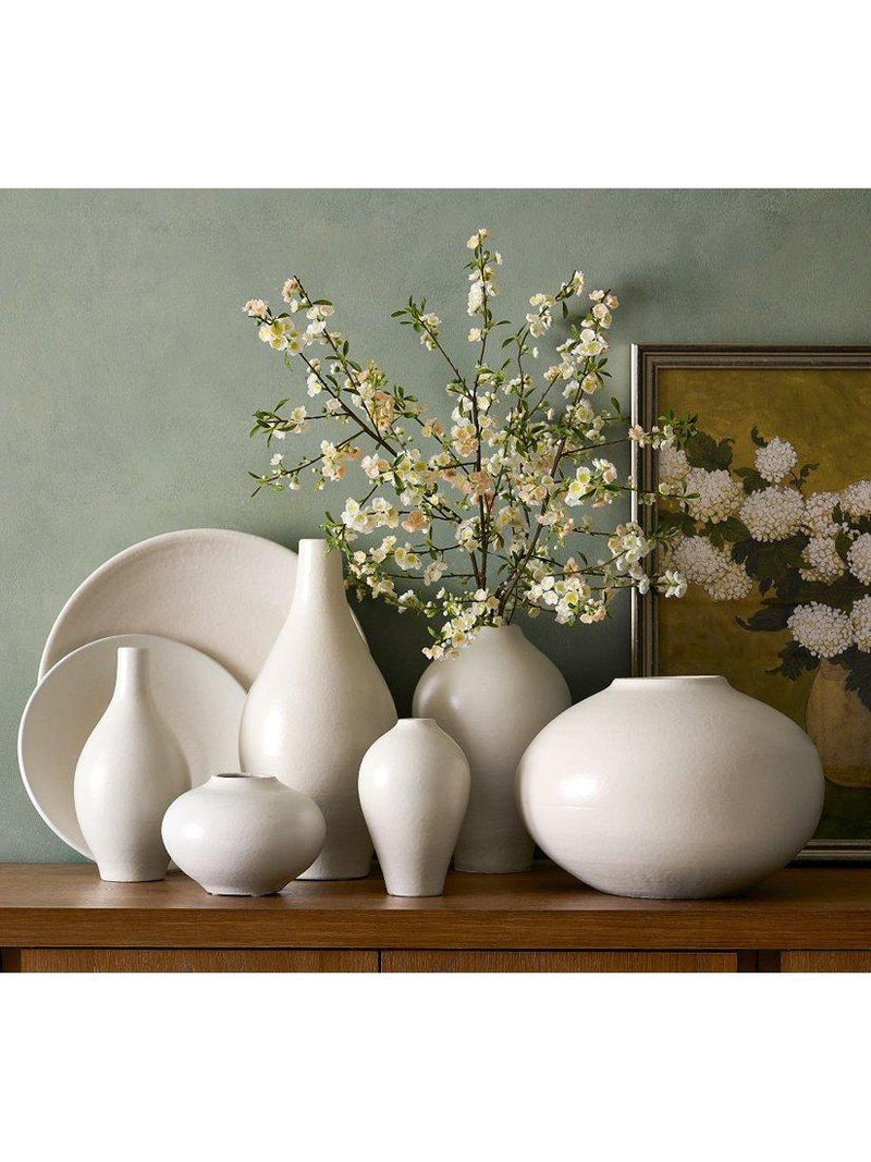 Pottery Barn Nolina white ceramic bowl 43cm, UK version
