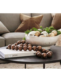 Pottery Barn terracotta bowl white 41cm (British brand)
