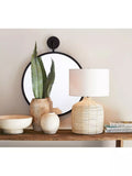 Pottery Barn terracotta bowl white 41cm (British brand)