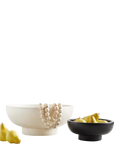 Pottery Barn terracotta bowl white 41cm (British brand)