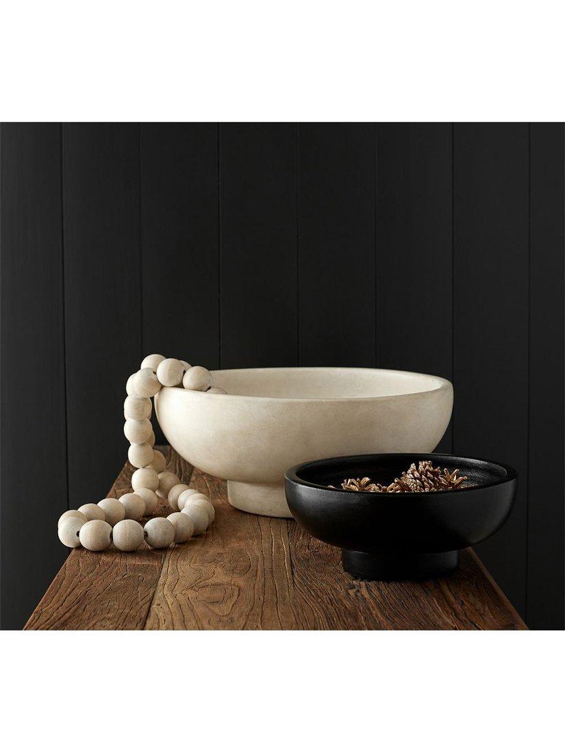 Pottery Barn terracotta bowl white 41cm (British brand)