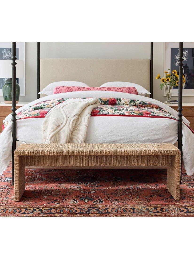 Pottery Barn Malibu Waterfall Bench Natural, UK version