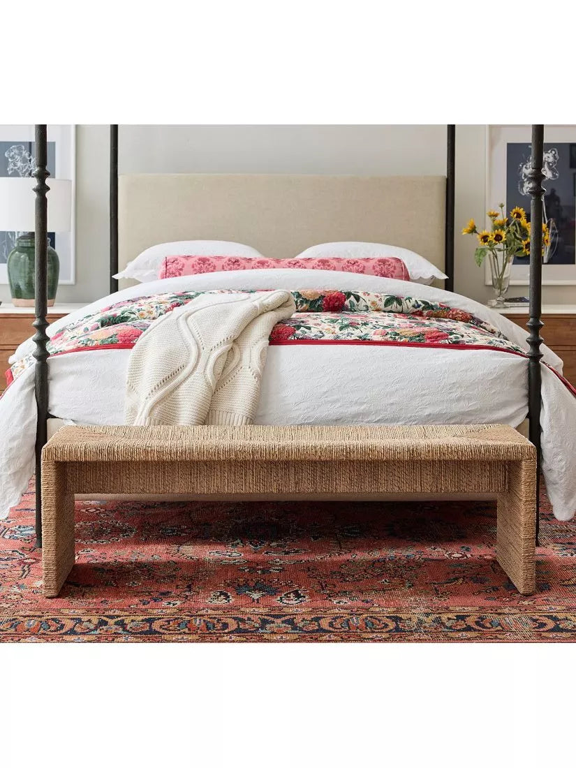 Pottery Barn Malibu Waterfall Bench Natural, UK version
