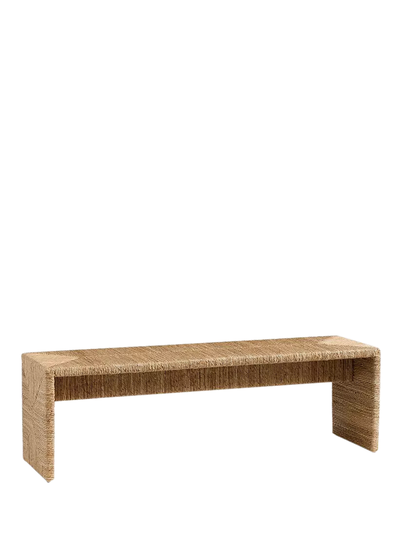 Pottery Barn Malibu Waterfall Bench Natural, UK version