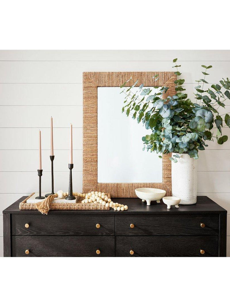 Pottery Barn mango wood contentment beads - British product