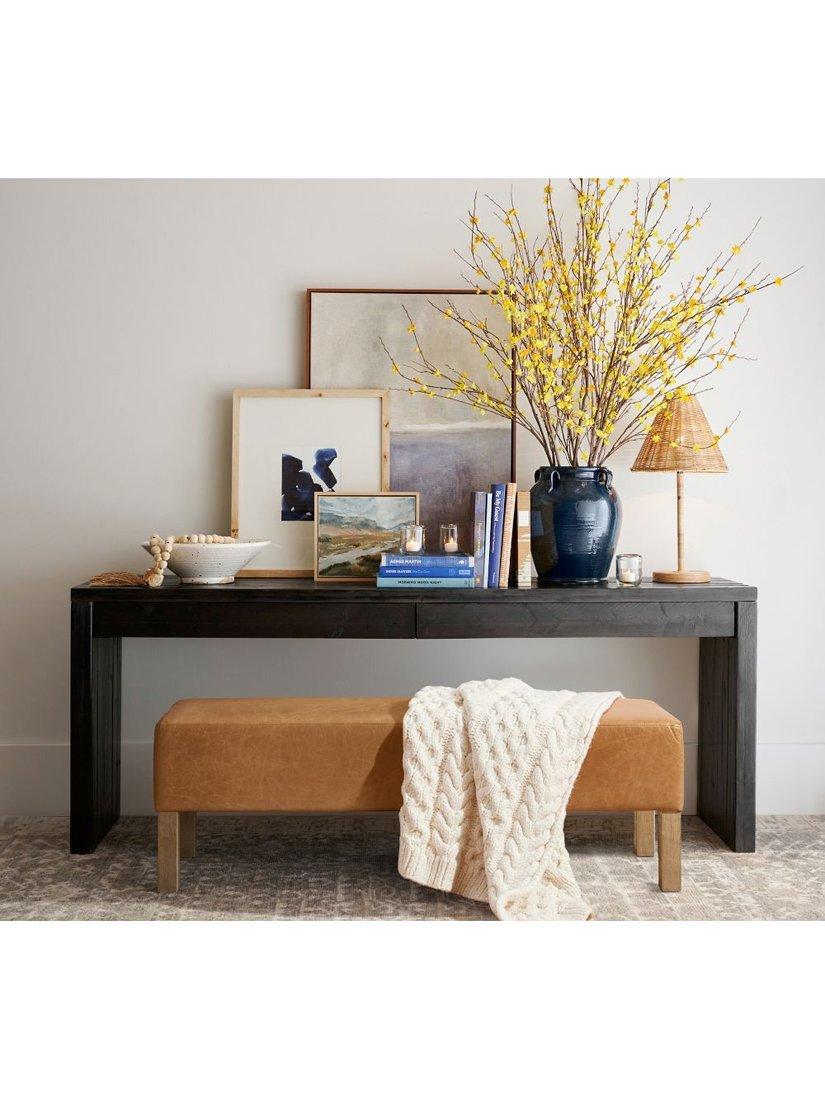 Pottery Barn mango wood contentment beads - British product