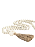 Pottery Barn mango wood contentment beads - British product