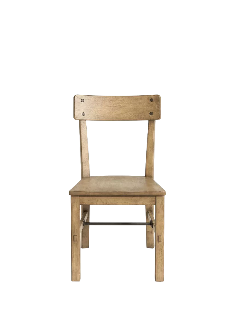 Pottery Barn Benchwright dining chair Seadrift two chairs, imported from the UK
