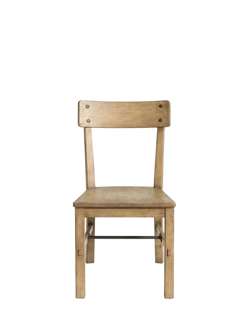 Pottery Barn Benchwright dining chair Seadrift two chairs, imported from the UK