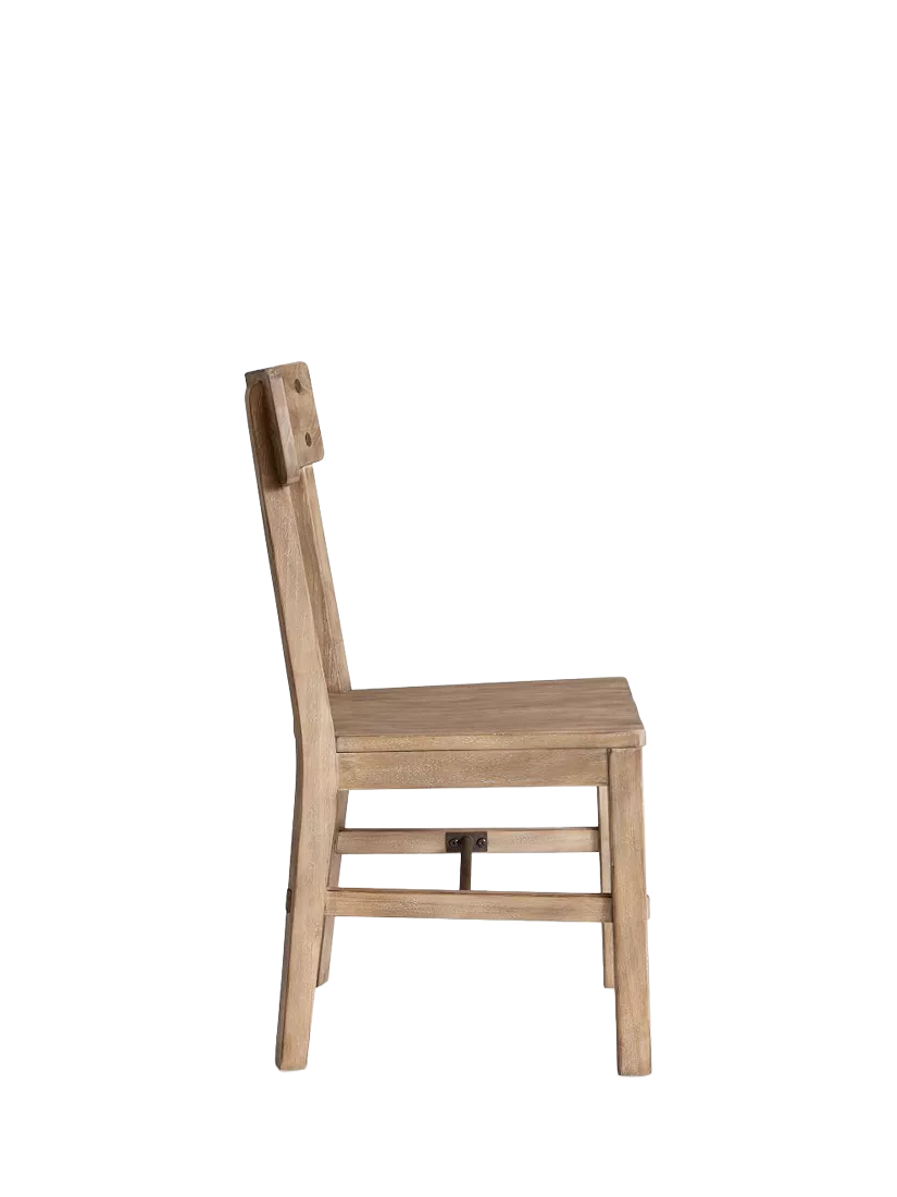 Pottery Barn Benchwright dining chair Seadrift two chairs, imported from the UK