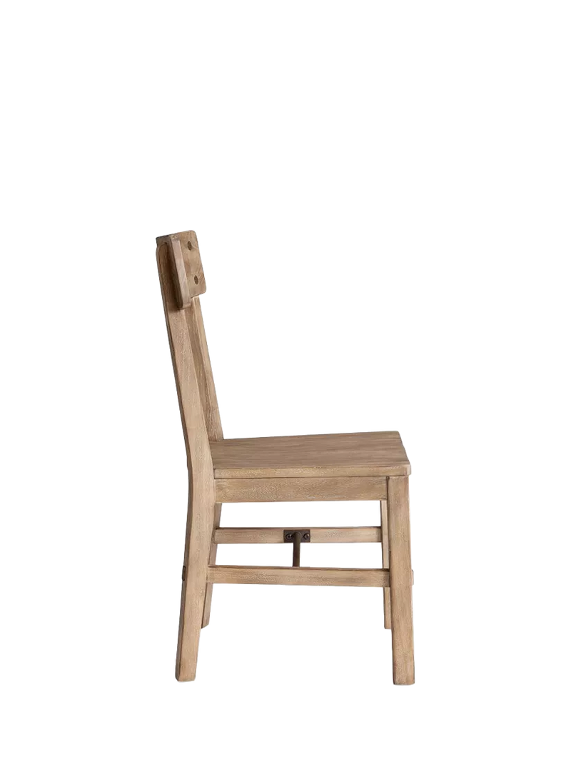Pottery Barn Benchwright dining chair Seadrift two chairs, imported from the UK
