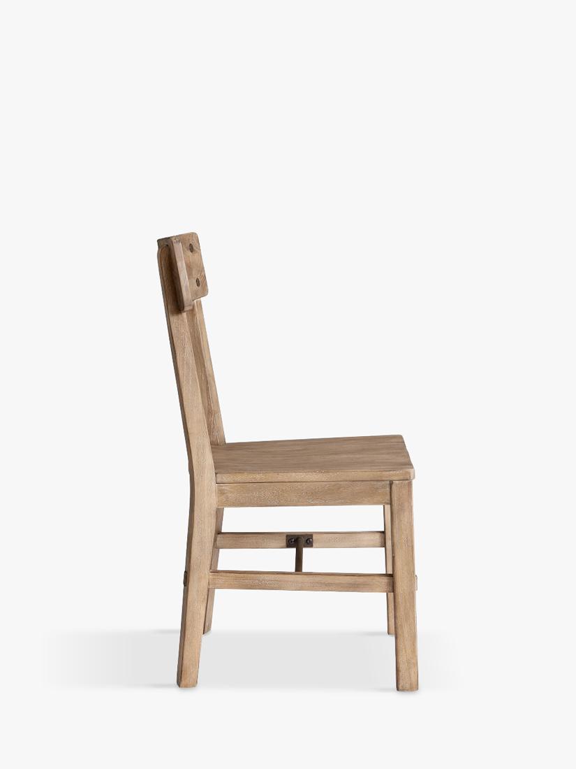 Pottery Barn Benchwright dining chair Seadrift two chairs, imported from the UK