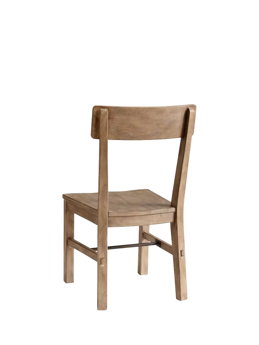 Pottery Barn Benchwright dining chair Seadrift two chairs, imported from the UK