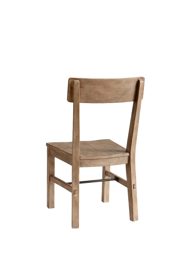 Pottery Barn Benchwright dining chair Seadrift two chairs, imported from the UK