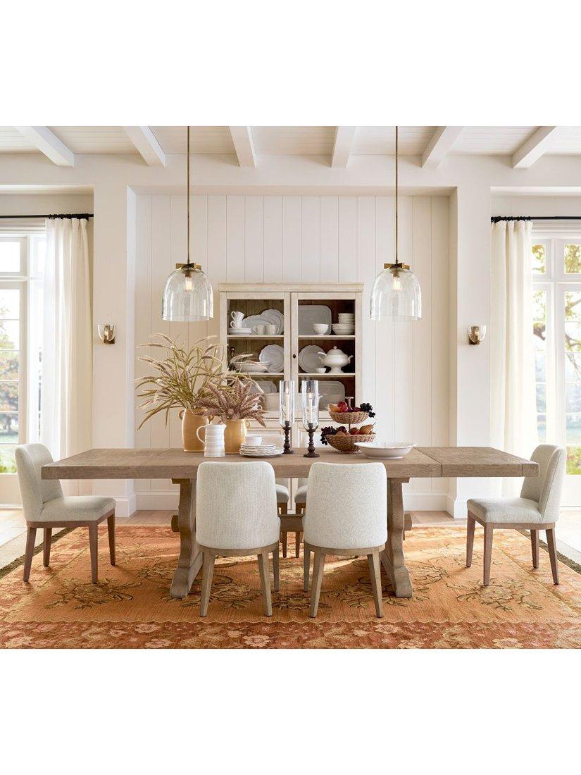 Pottery Barn Layton Oatmeal dining chair, imported from the UK