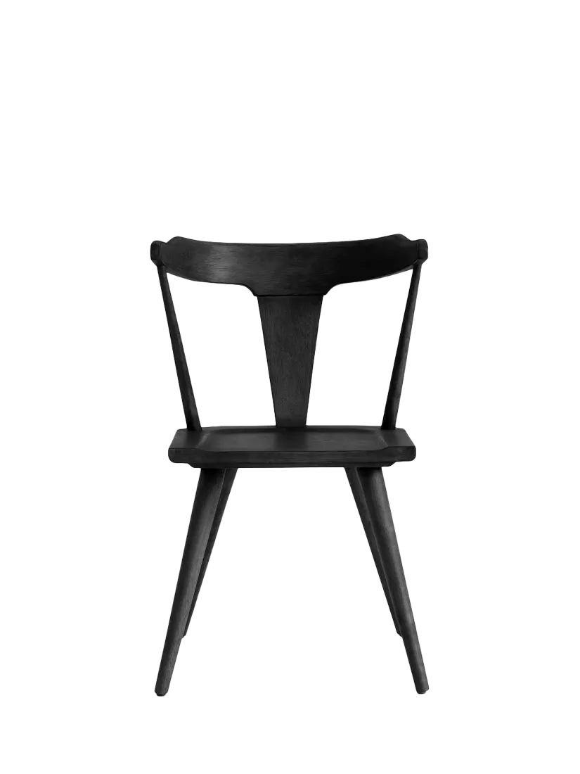 Pottery Barn Westan dining chair set of 2 black, imported from the UK