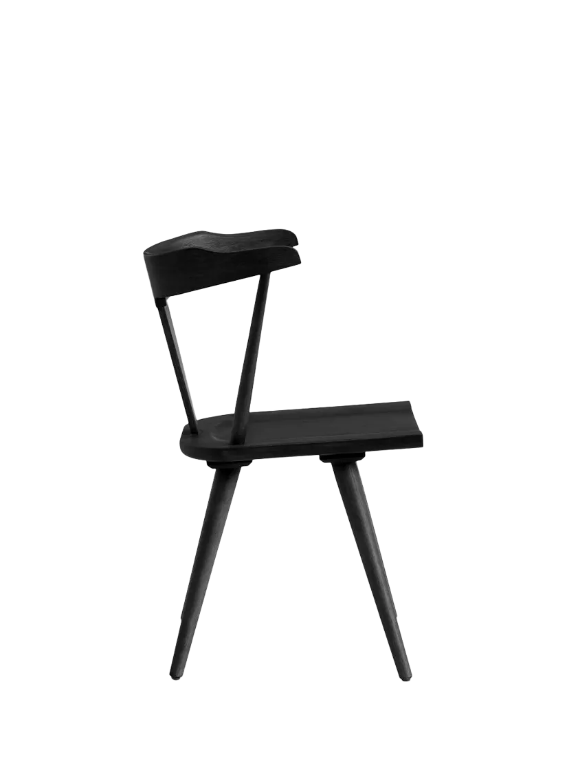 Pottery Barn Westan dining chair set of 2 black, imported from the UK