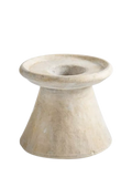 Pottery Barn Artisan Clay Candleholder Natural Large