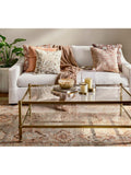 Pottery Barn hurricane candle holder brass (British brand)