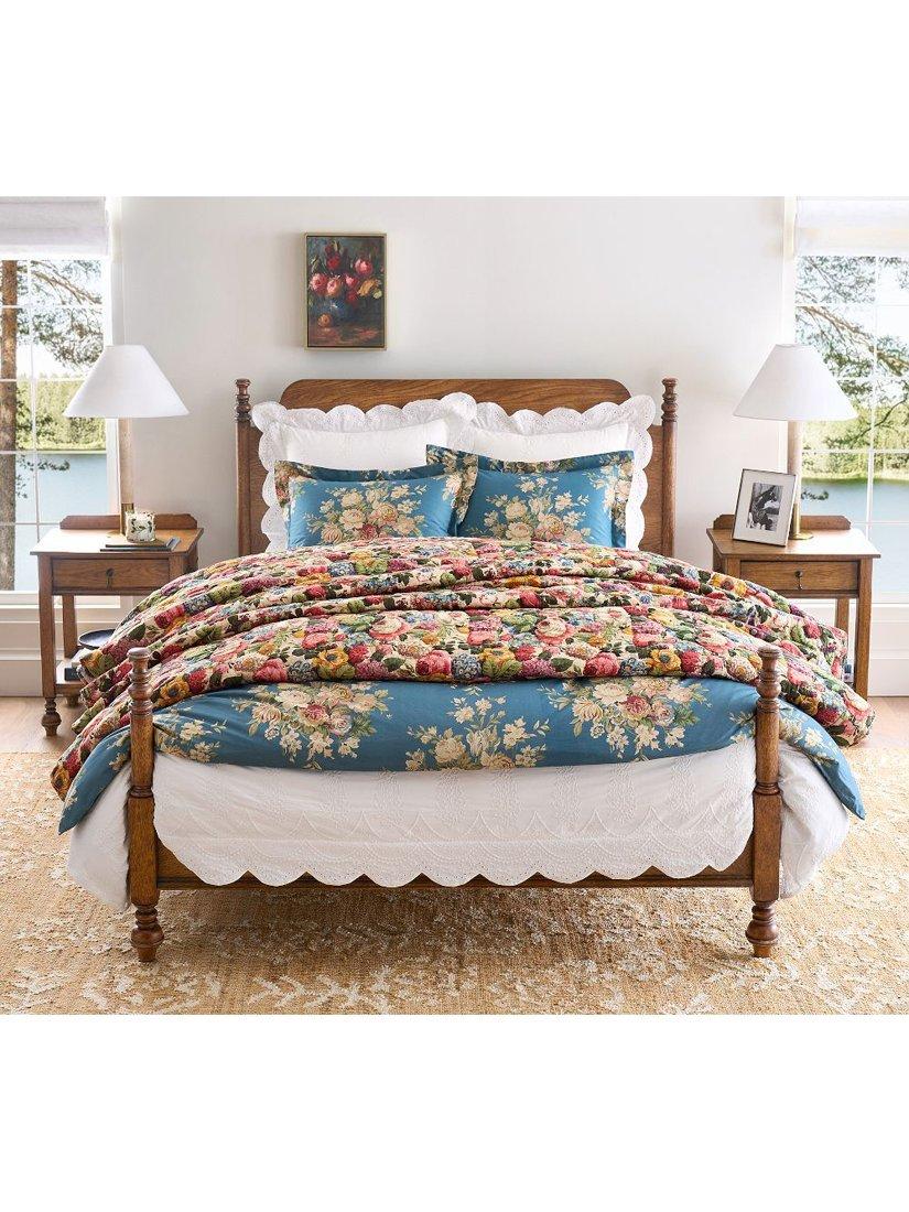 Pottery Barn Heirloom bedding king size, imported from the UK
