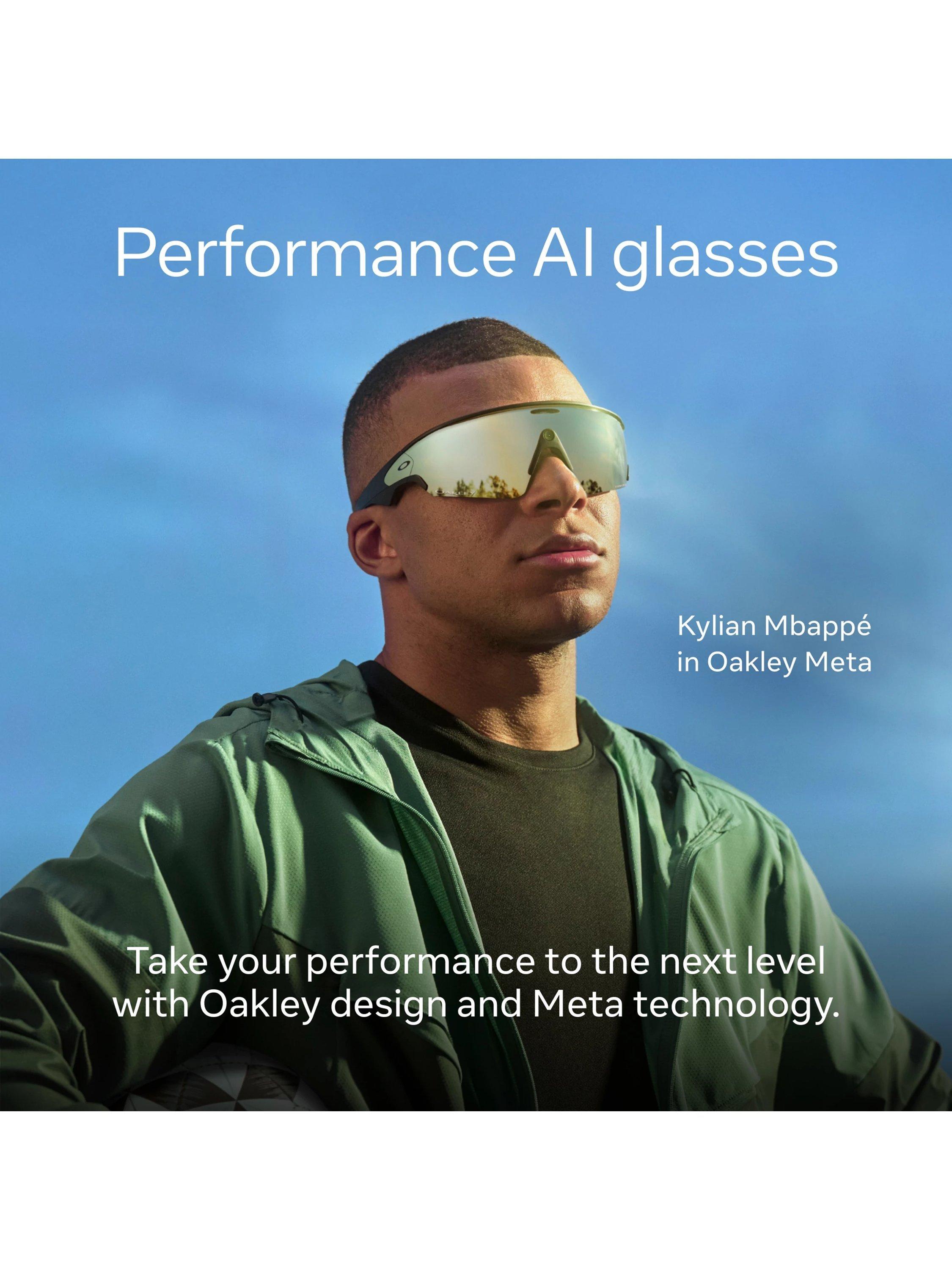 Meta Oakley Vanguard smart glasses Black Prizm 24K, UK version