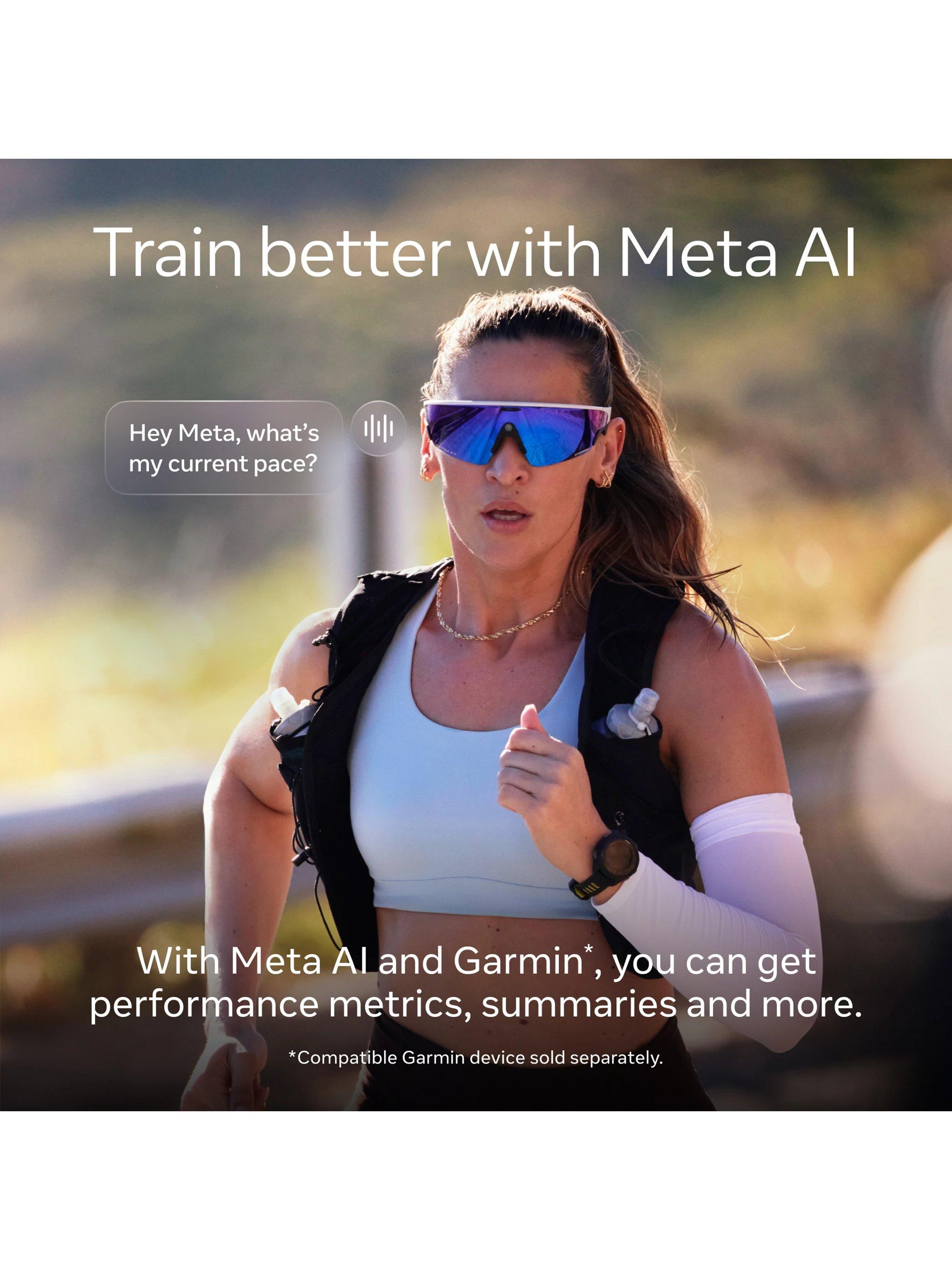 Meta Oakley Vanguard smart glasses Black Prizm 24K, UK version