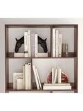 Pottery Barn horse head bookends bronze finish marble bases - British product