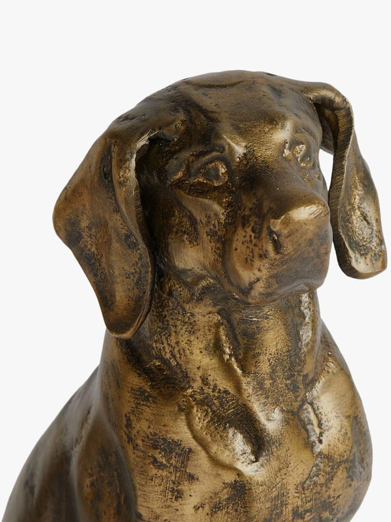 Pottery Barn Labrador bookends set of 2 brass - British product