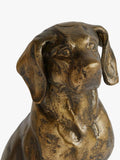Pottery Barn Labrador bookends set of 2 brass - British product