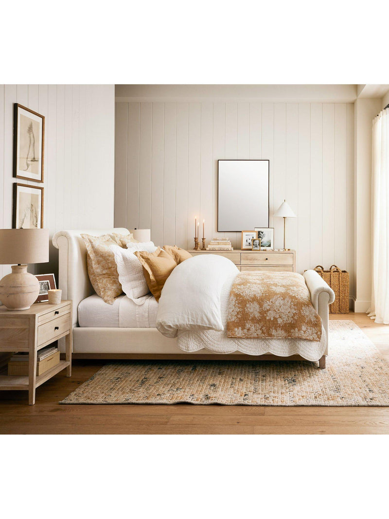 Pottery Barn Juliette Toile reversible king bedspread, UK version