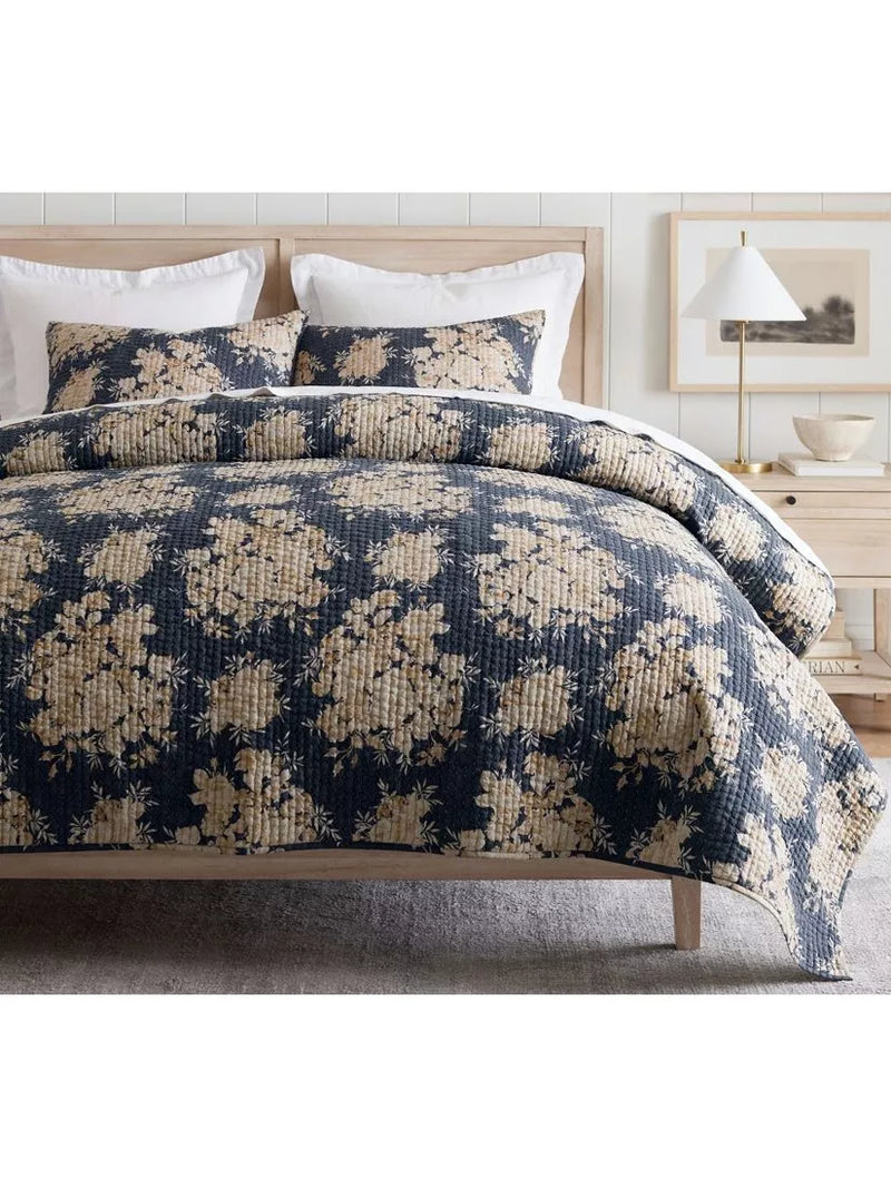 Pottery Barn Juliette Toile reversible king bedspread, UK version