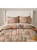 Pottery Barn Valentina king size quilted bedspread, UK version
