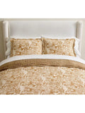 Pottery Barn velvet scallop edge reversible bedspread king size, imported from the UK