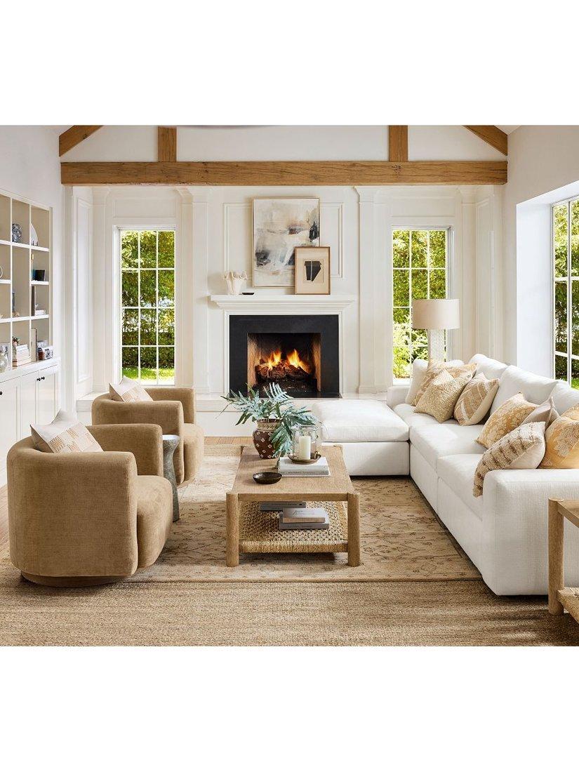 Pottery Barn cushion cover Dark Flax 51cm - British product